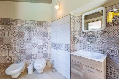 Bagno di Villa Rachele first floor Private Pool
