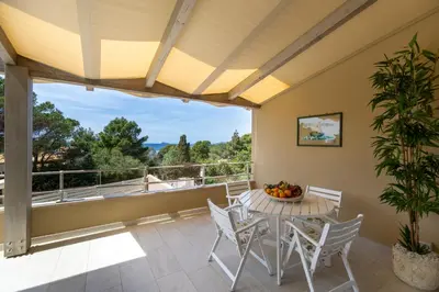 Balcone o terrazza di Villa Rachele first floor Private Pool