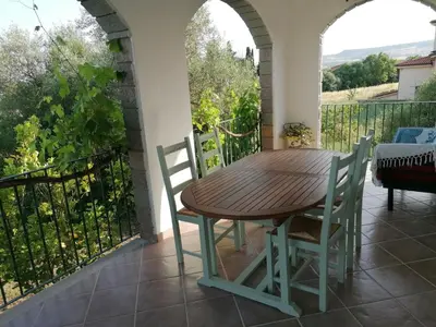 Balcone o terrazza di La casa degli ulivi