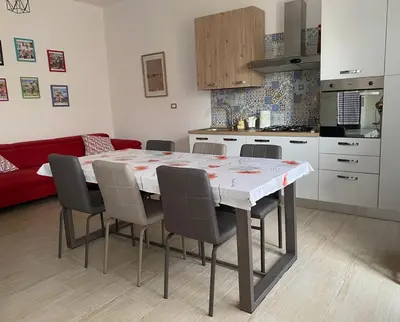 Cucina o angolo cottura di La casa sotto il Fortino