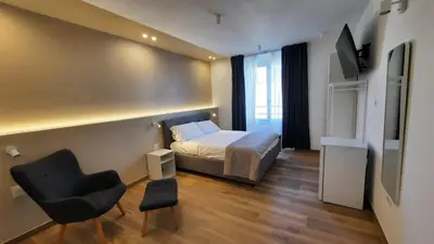 Letto o letti in una camera di Atlantis Home