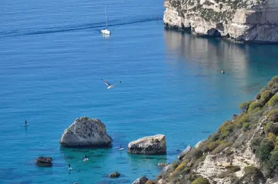 Paesaggio naturale nelle vicinanze del bed & breakfast