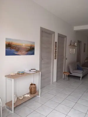 Letto o letti in una camera di Casa Sofia