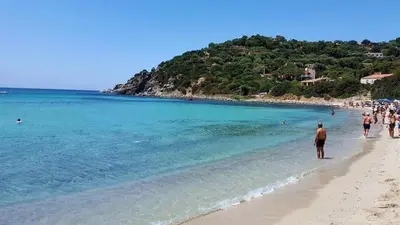 Paesaggio naturale nelle vicinanze della villa