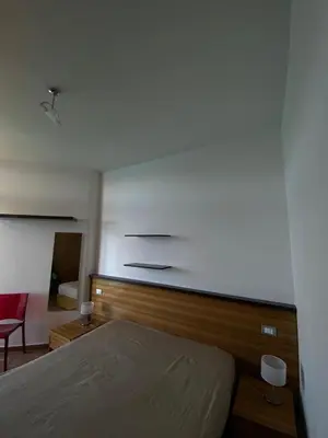 Letto o letti in una camera di L'angolo di Filo