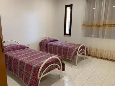 Letto o letti in una camera di Casetta Genneria