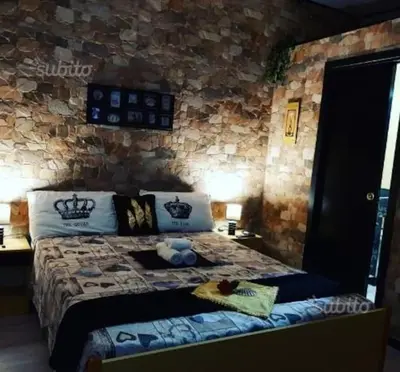 Letto o letti in una camera di Borgo Antico - Domus Aurea