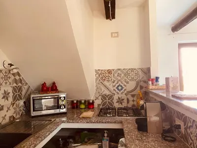 Cucina o angolo cottura di Casa di Pietra