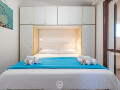 Letto o letti in una camera di Sunny Garden House