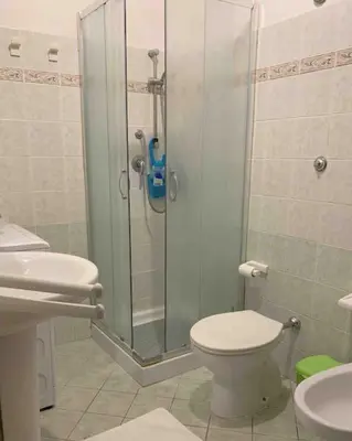 Bagno di Apt con portico privato vicino Cagliari Airport