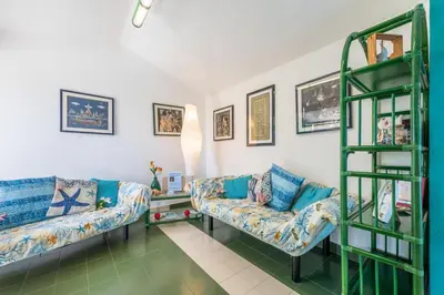 Letto o letti in una camera di Casa Buenavista Villasimius