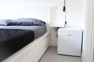 Letto o letti in una camera di [Parco M. Claro] Matrimoniale con Bagno Privato.