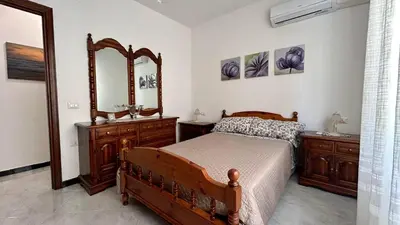 Letto o letti in una camera di Dedde's House
