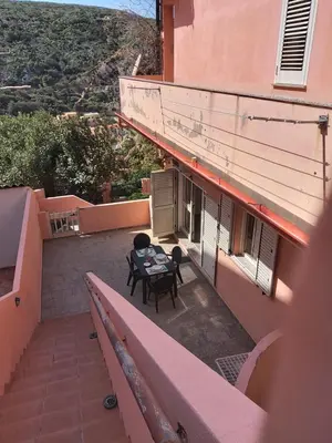 Balcone o terrazza di Casa Rosa I.U.N Q9637