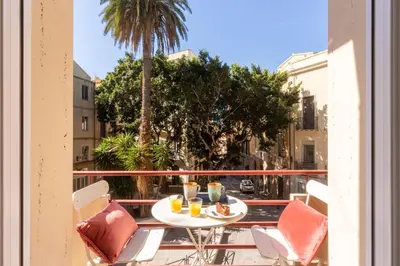 Balcone o terrazza di Suite Cagliari