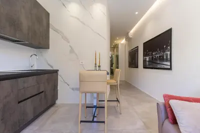 Cucina o angolo cottura di Suite Cagliari