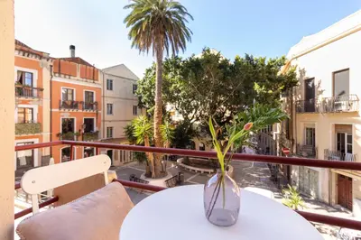 Balcone o terrazza di Suite Cagliari