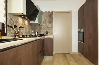 Cucina o angolo cottura di Casa di Nonna Rosa e Nonno Ciccito