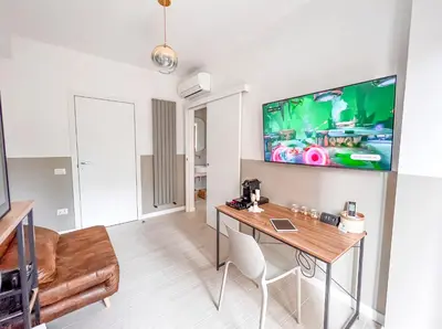 TV o dispositivi per l'intrattenimento presso Bleisure Inn
