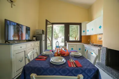Cucina o angolo cottura di Villa Ara