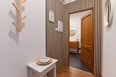Letto o letti in una camera di Artemis Kalaris Home