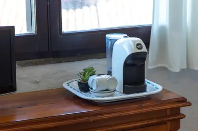 Set per la preparazione di tè e caffè presso Fronte Mare Pinus Village 76