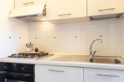 Cucina o angolo cottura di Fronte Mare Pinus Village 76