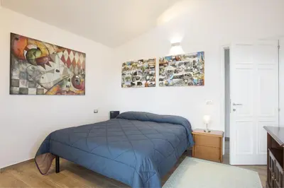 Letto o letti in una camera di The White Villa