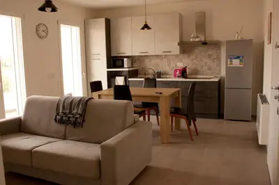 Cucina o angolo cottura di Gioja suite
