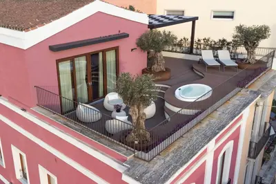 Balcone o terrazza di Palazzo Ferrucci Luxury Suites