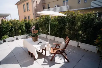 Patio o area all'aperto di Sunny city