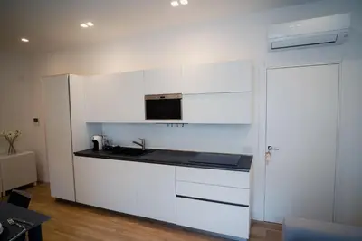 Cucina o angolo cottura di Sunny city