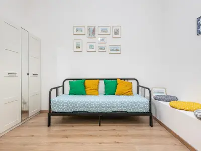 Letto o letti in una camera di San Lucifero - Cagliari Central House