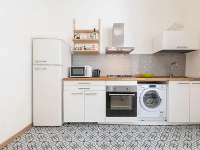 Cucina o angolo cottura di San Lucifero - Cagliari Central House