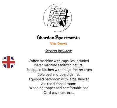 Certificato, attestato, insegna o altro documento esposto da Villa Ottavio - SHARDANAPARTMENTS