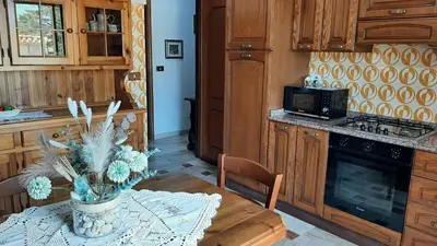 Cucina o angolo cottura di Villa MarHel Arbatax