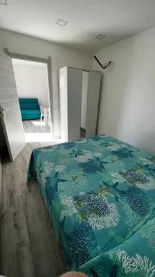 Letto o letti in una camera di Ikigai: la tranquillità vicino al mare