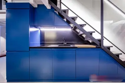 Cucina o angolo cottura di Open Suite Cobalto