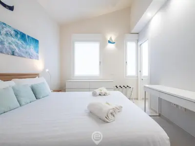 Letto o letti in una camera di Villetta Ada