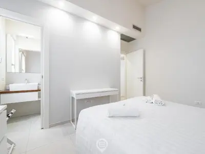 Letto o letti in una camera di Villetta Ada