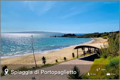 Paesaggio naturale nelle vicinanze della casa vacanze