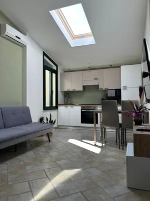 Cucina o angolo cottura di Appartamento vicino spiaggia