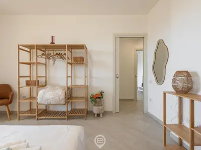 Letto o letti in una camera di Poetto Panoramic Apartment