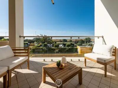Balcone o terrazza di Poetto Panoramic Apartment