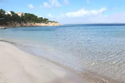 Paesaggio naturale nelle vicinanze della villa