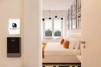 Area soggiorno di Metropolitan Rooms