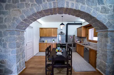 Cucina o angolo cottura di Villa S'Olioni