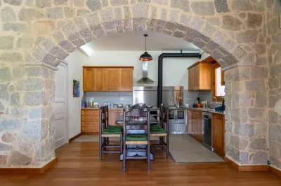 Cucina o angolo cottura di Villa S'Olioni