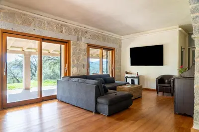 TV o dispositivi per l'intrattenimento presso Villa S'Olioni