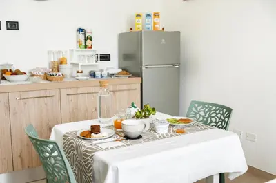 Cucina o angolo cottura di B&b Casa Spano